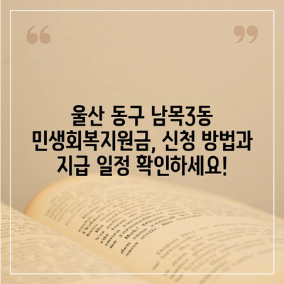 울산시 동구 남목3동 민생회복지원금 | 신청 | 신청방법 | 대상 | 지급일 | 사용처 | 전국민 | 이재명 | 2024