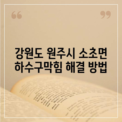 강원도 원주시 소초면 하수구막힘 | 가격 | 비용 | 기름제거 | 싱크대 | 변기 | 세면대 | 역류 | 냄새차단 | 2024 후기