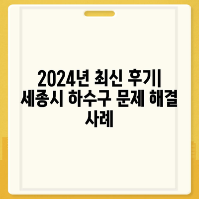 세종시 세종특별자치시 고운동 하수구막힘 | 가격 | 비용 | 기름제거 | 싱크대 | 변기 | 세면대 | 역류 | 냄새차단 | 2024 후기