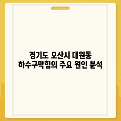 경기도 오산시 대원동 하수구막힘 | 가격 | 비용 | 기름제거 | 싱크대 | 변기 | 세면대 | 역류 | 냄새차단 | 2024 후기