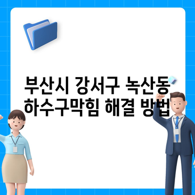 부산시 강서구 녹산동 하수구막힘 | 가격 | 비용 | 기름제거 | 싱크대 | 변기 | 세면대 | 역류 | 냄새차단 | 2024 후기