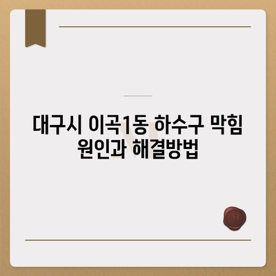 대구시 달서구 이곡1동 하수구막힘 | 가격 | 비용 | 기름제거 | 싱크대 | 변기 | 세면대 | 역류 | 냄새차단 | 2024 후기