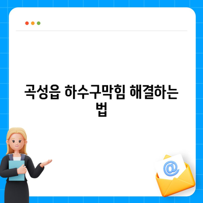 전라남도 곡성군 곡성읍 하수구막힘 | 가격 | 비용 | 기름제거 | 싱크대 | 변기 | 세면대 | 역류 | 냄새차단 | 2024 후기