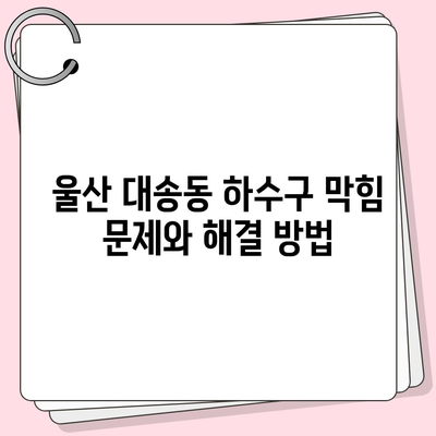 울산시 동구 대송동 하수구막힘 | 가격 | 비용 | 기름제거 | 싱크대 | 변기 | 세면대 | 역류 | 냄새차단 | 2024 후기