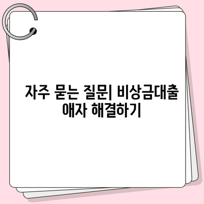 카카오뱅크 비상금대출 애자