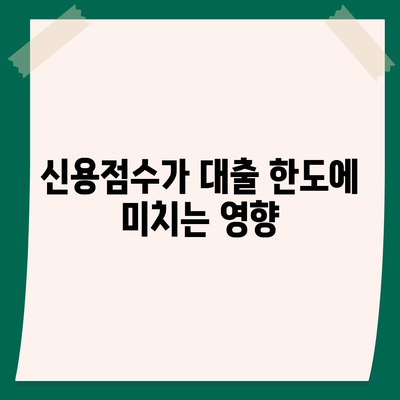 카카오뱅크 비상금대출 신용점수