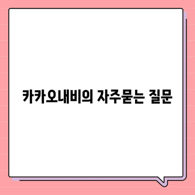 카카오내비