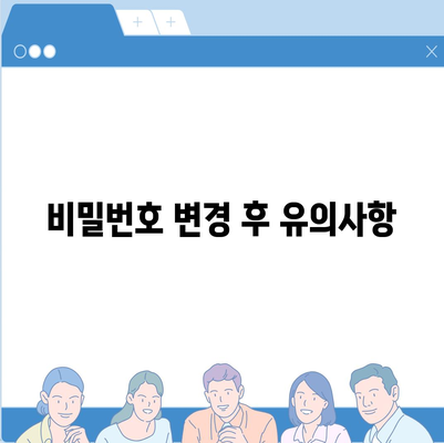 카카오톡 계정 보호의 관문, 비밀번호 변경 방법