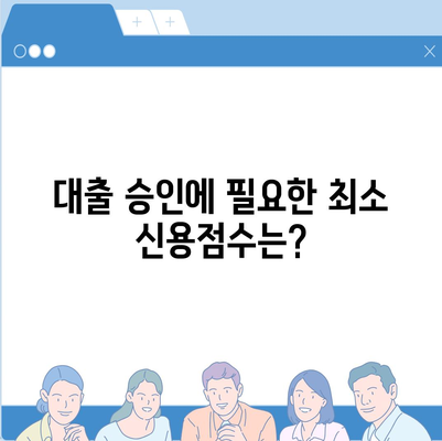 카카오뱅크 비상금대출 신용점수