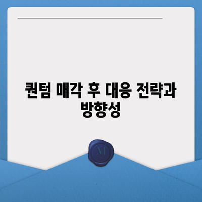 카카오골프 퀀텀 매각 이슈 및 대응