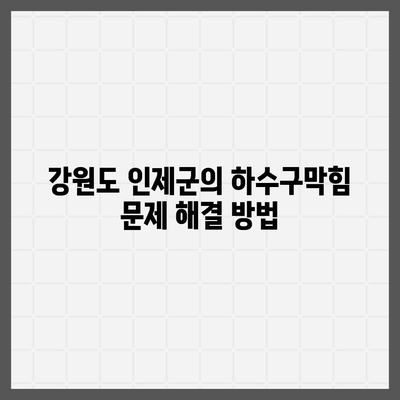 강원도 인제군 기린면 하수구막힘 | 가격 | 비용 | 기름제거 | 싱크대 | 변기 | 세면대 | 역류 | 냄새차단 | 2024 후기