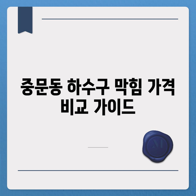 제주도 서귀포시 중문동 하수구막힘 | 가격 | 비용 | 기름제거 | 싱크대 | 변기 | 세면대 | 역류 | 냄새차단 | 2024 후기