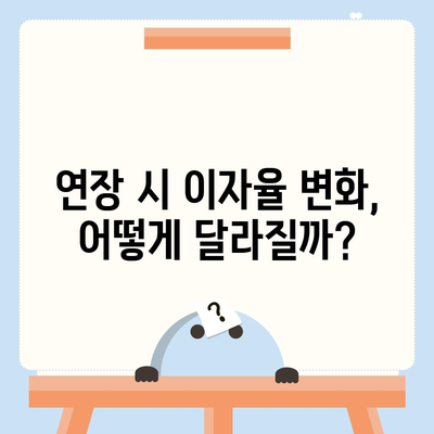 카카오뱅크 비상금대출 연장