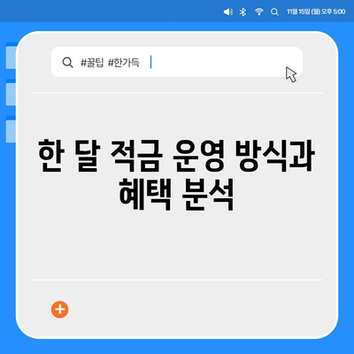 최고금리 7.00% 카카오뱅크 한 달 적금 후기 공개