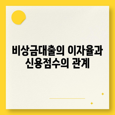 카카오뱅크 pc버전 비상금대출 신용점수