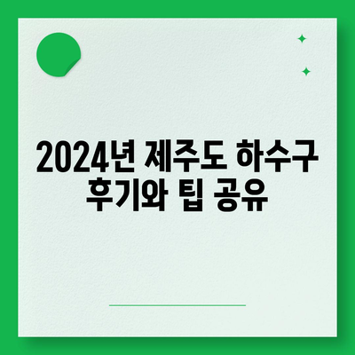 제주도 제주시 이호동 하수구막힘 | 가격 | 비용 | 기름제거 | 싱크대 | 변기 | 세면대 | 역류 | 냄새차단 | 2024 후기