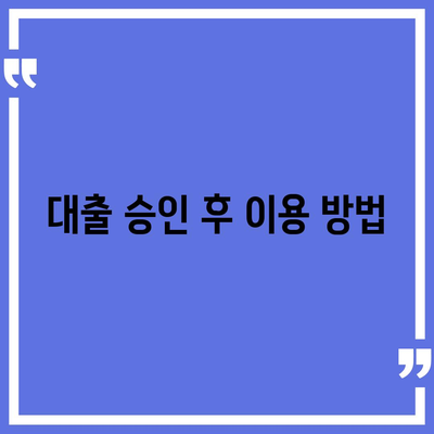 카카오뱅크 비상금대출 신청부터 알려드립니다