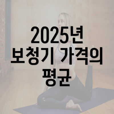 2025년 보청기 가격의 평균