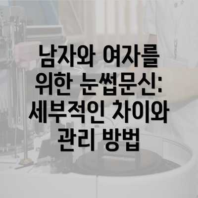 남자와 여자를 위한 눈썹문신: 세부적인 차이와 관리 방법