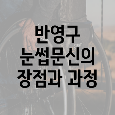 반영구 눈썹문신의 장점과 과정