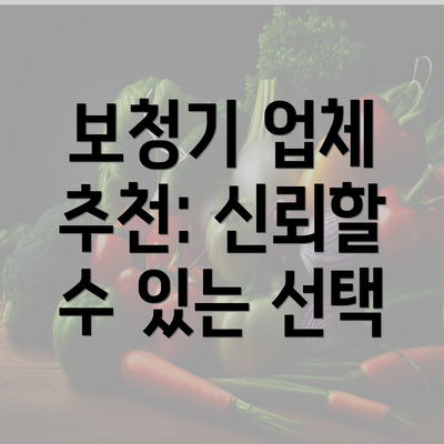 보청기 업체 추천: 신뢰할 수 있는 선택