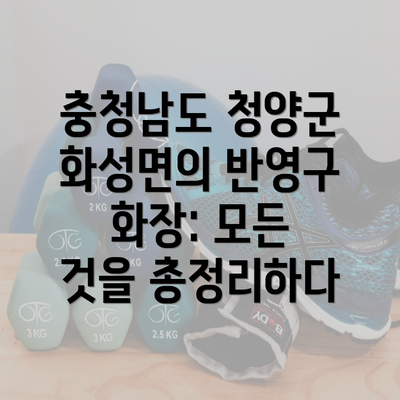 충청남도 청양군 화성면의 반영구 화장: 모든 것을 총정리하다