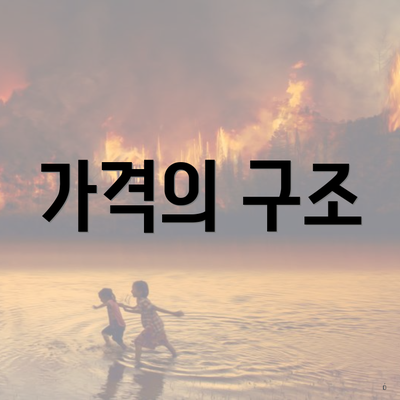 가격의 구조