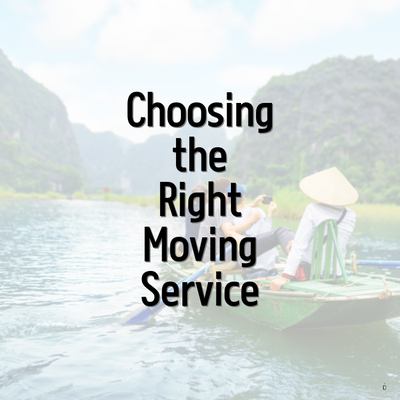 Choosing the Right Moving Service