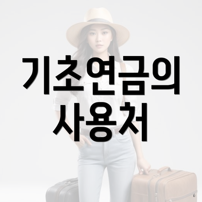 기초연금의 사용처