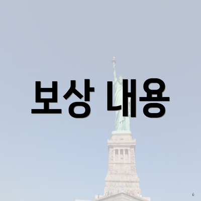 보상 내용