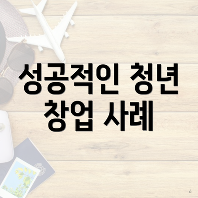 성공적인 청년 창업 사례