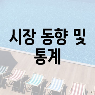 시장 동향 및 통계