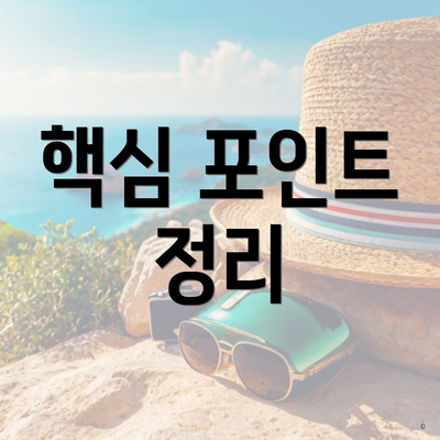 핵심 포인트 정리