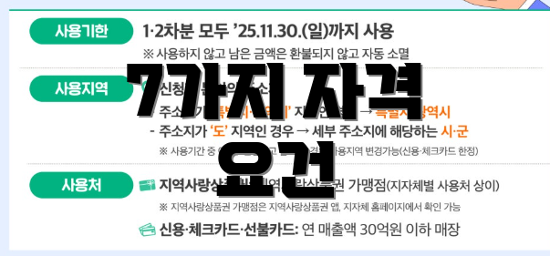7가지 자격 요건