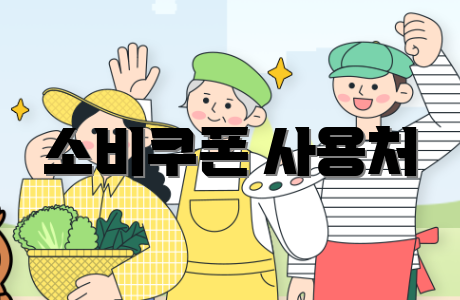소비쿠폰 사용처